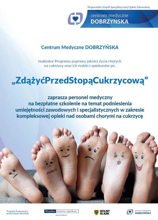 Bezpłatne szkolenie pt. ,,ZdążyćPrzedStopąCukrzycową”