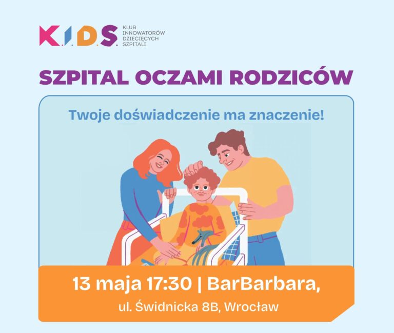 Zaproszenie na spotkanie „Szpital oczami rodziców”