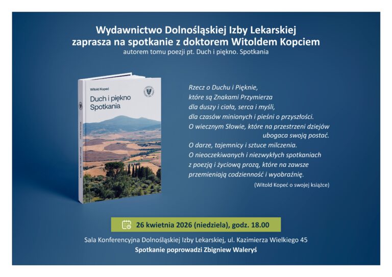Zaproszenie na spotkanie z doktorem Witoldem Kopciem