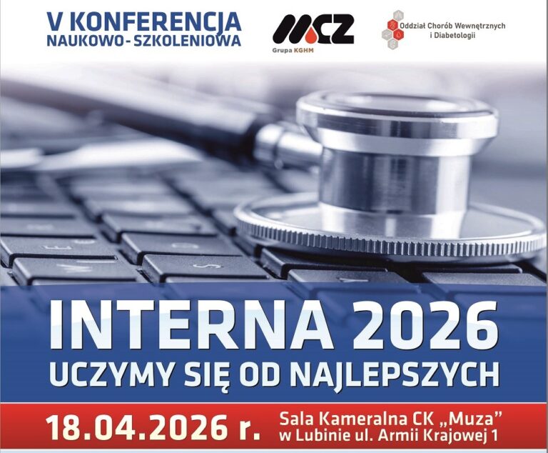 V KONFERENCJA NAUKOWO-SZKOLENIOWĄ INTERNA 2026 UCZYMY SIĘ OD NAJLEPSZYCH