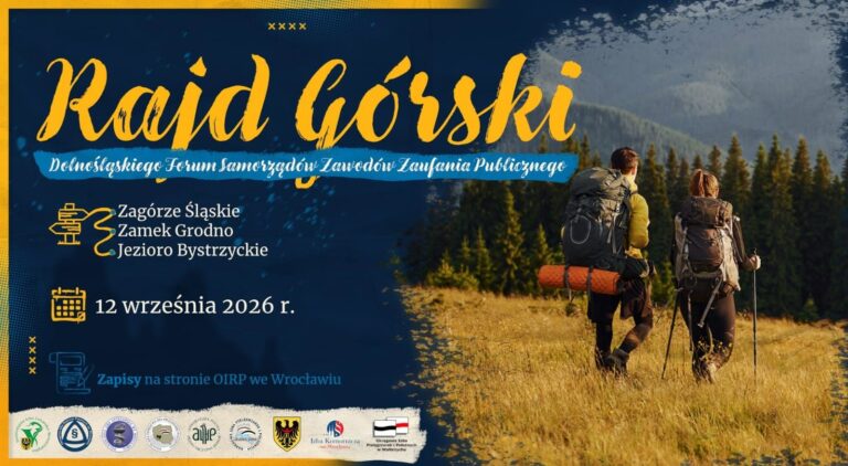 Zaproszenie na Rajd pieszy – Zagórze Śląskie i Zamek Grodno