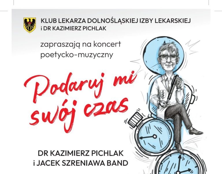 Zaproszenie na koncert  poetycko-muzyczny dr. Kazimierza Pichlaka