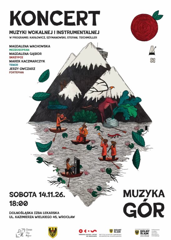 Zaproszenie na koncert muzyki wokalnej i instrumentalnej